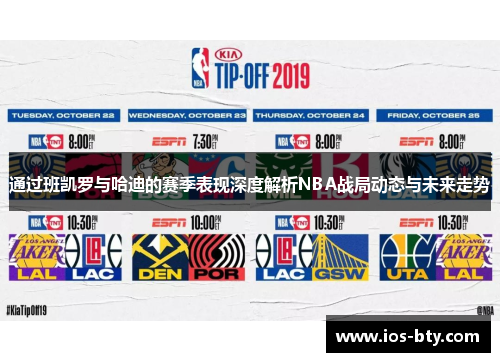 通过班凯罗与哈迪的赛季表现深度解析NBA战局动态与未来走势